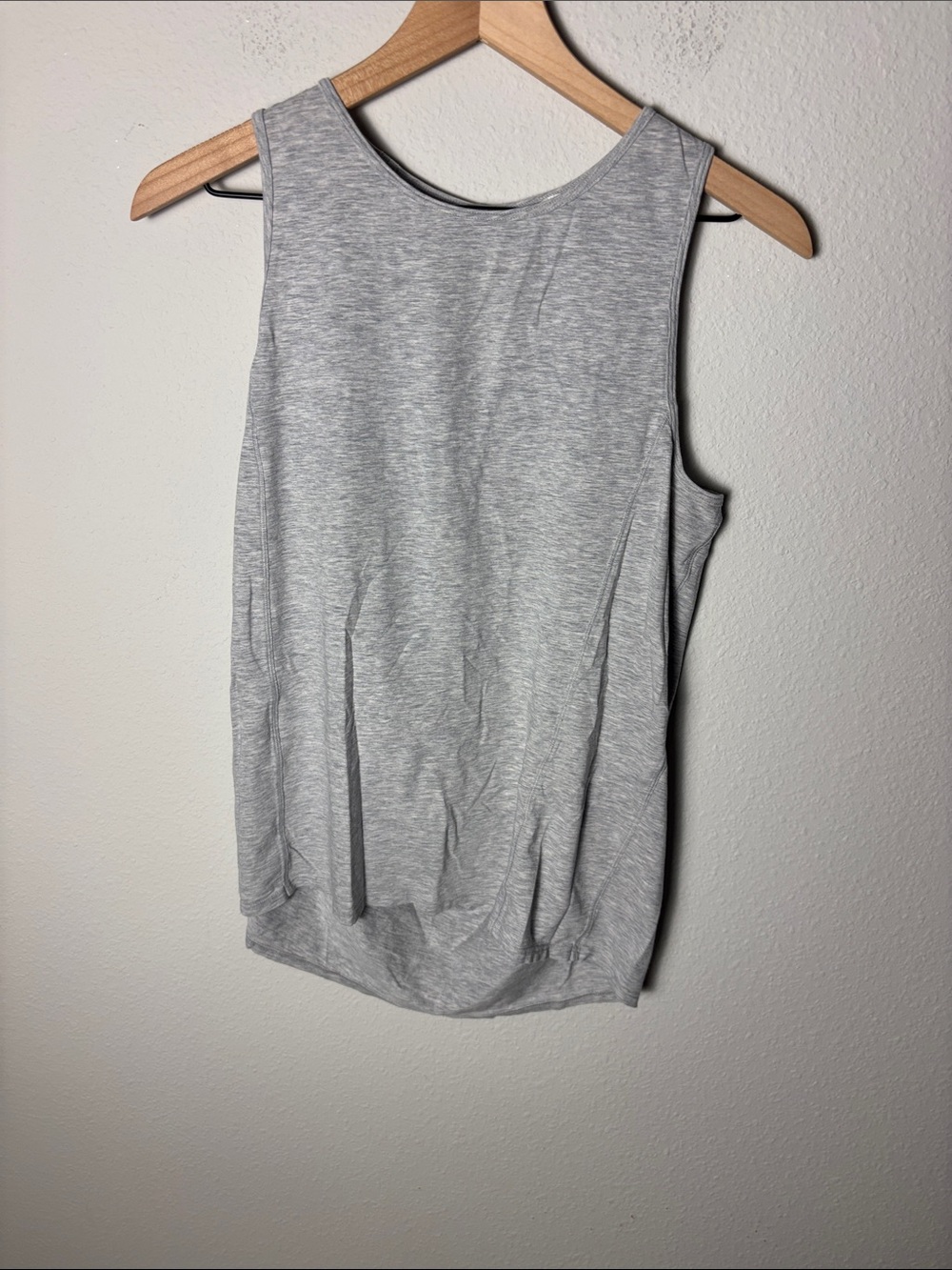 Lululemon Low Key Tank Heathered Vapor Pima Cotton